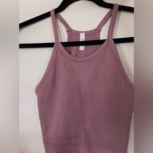 SO Seamless High Neck Bra Top